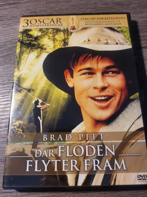DÄR FLODEN FLYTER FRAM DVD