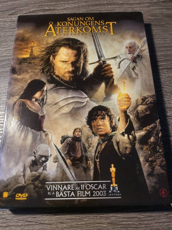 Ringenes Herre: Kongen vender tilbage DVD
