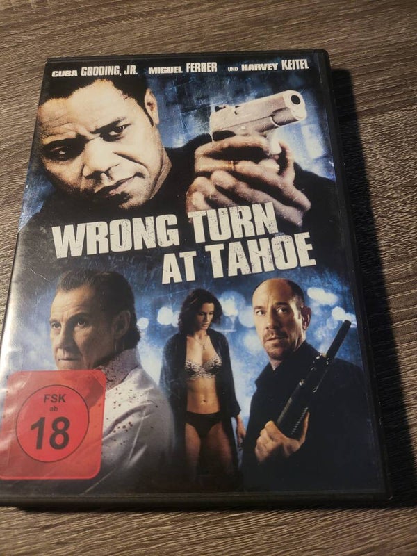 WRONG TURN AT ТАНОЕ DVD