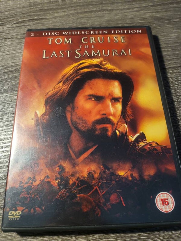 THE LAST SAMURAI DVD
