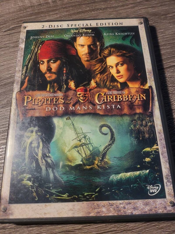 Pirates of the Caribbean: Død mands kiste DVD