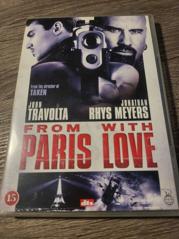 FROM WITH PARIS LOVE DVD