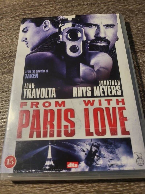 FROM WITH PARIS LOVE DVD