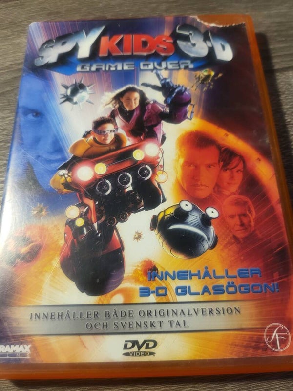 Spy Kids 3-D: Game Over DVD