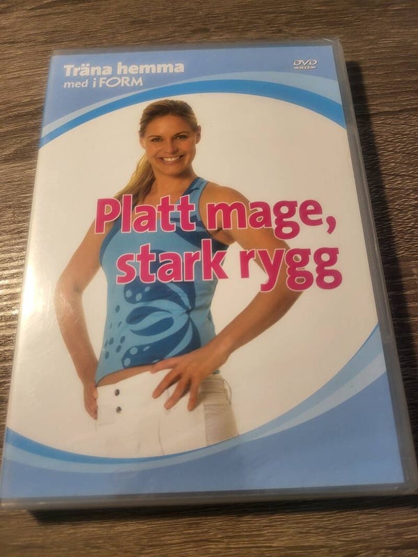 Platt mage, stark rygg DVD