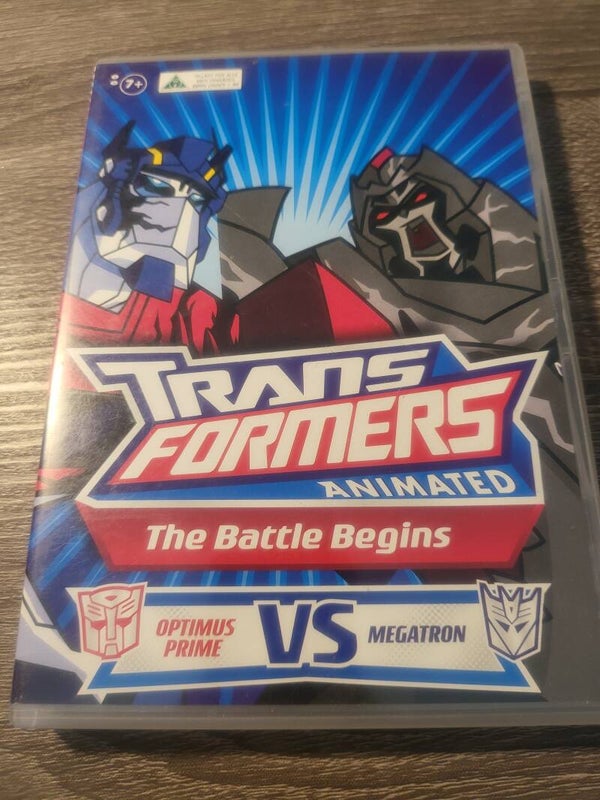TRANS FORMERS  ΑΝΙΜΑΤED  The Battle Begins DVD