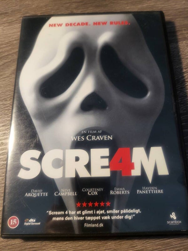 SCREAM 4 DVD