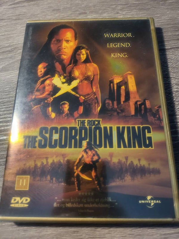 THE SCORPION KING DVD