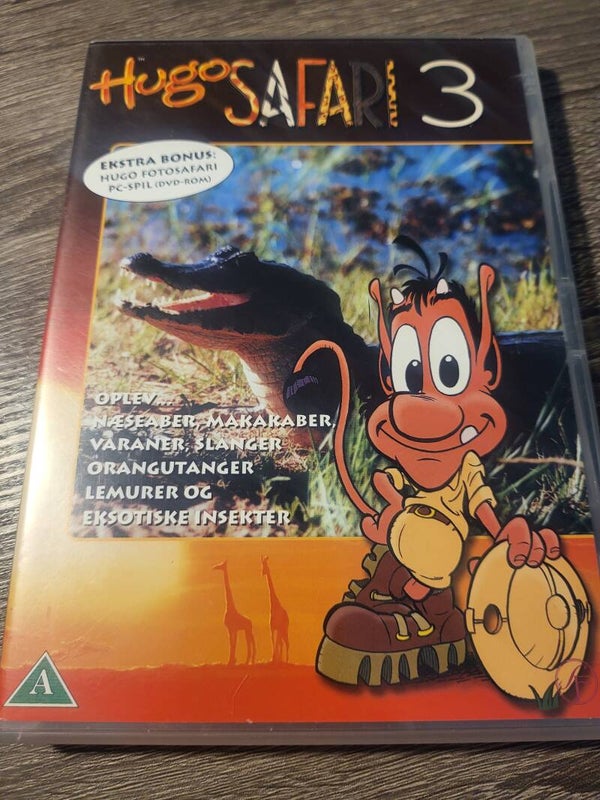 Hugo Safari 3 DVD