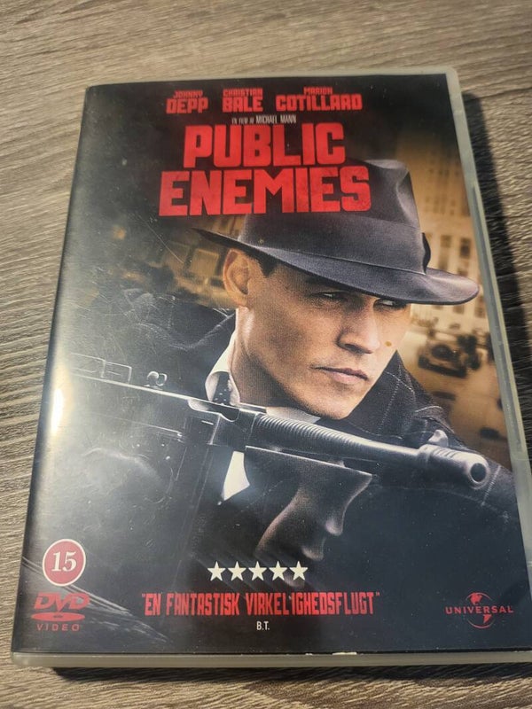 PUBLIC ENEMIES DVD