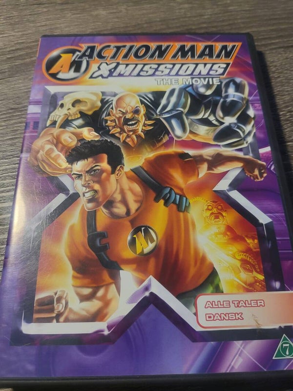 Action Man: X Missions - The Movie DVD