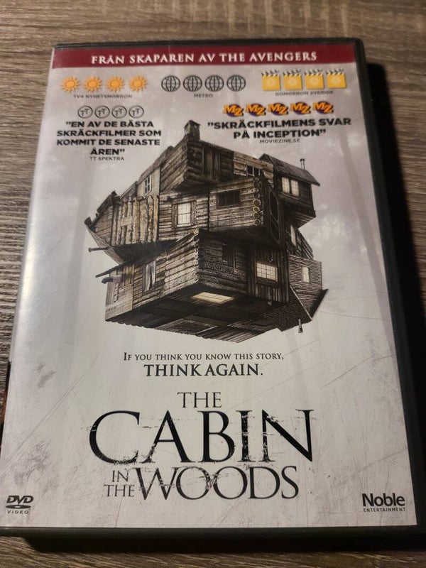 THE CABIN TINEWOODS DVD