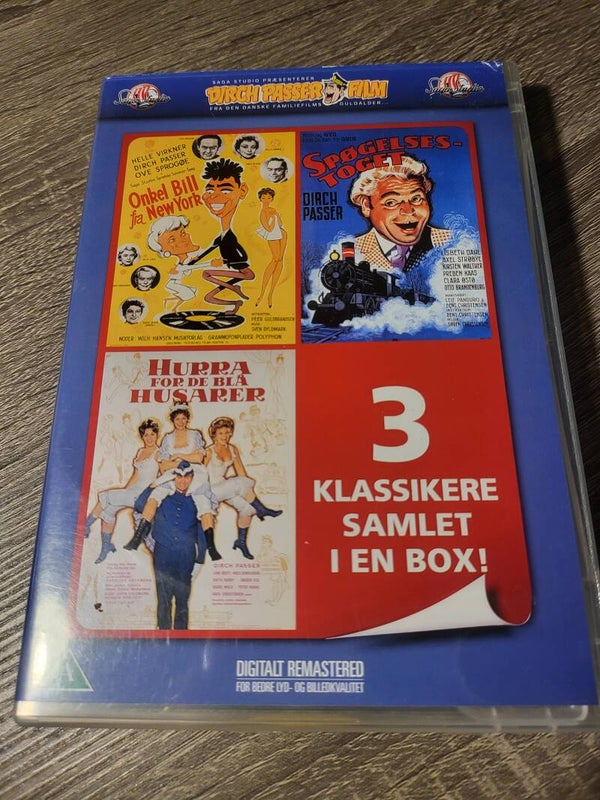 3 KLASSIKERE SAMLET I EN BOX! DVD