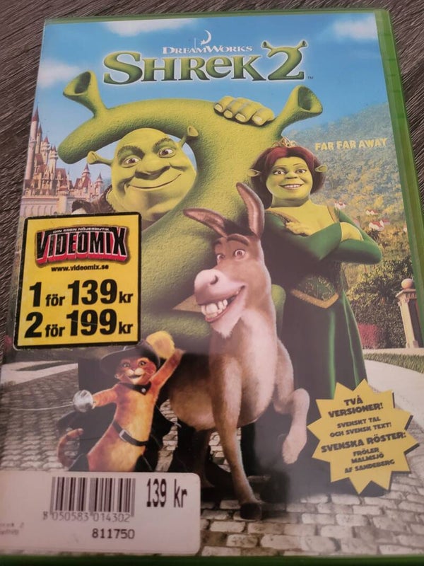 SHREK 2 DVD