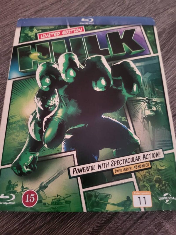 Hulk DVD