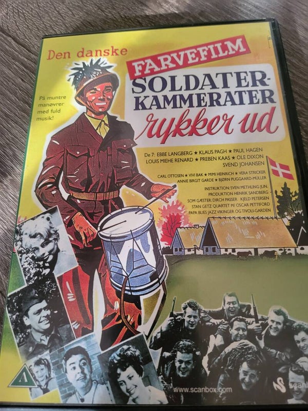 SOLDATER-KAMMERATER rykker ud DVD
