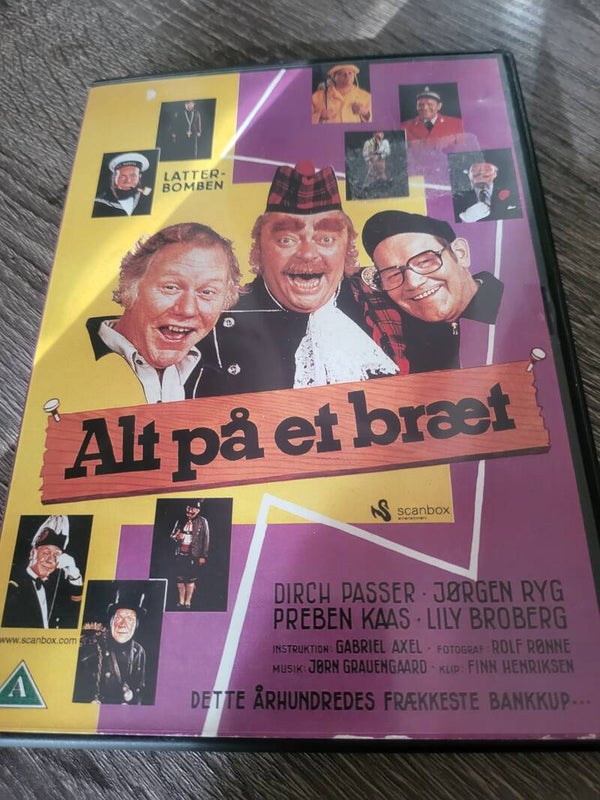 Alt på et braet DVD