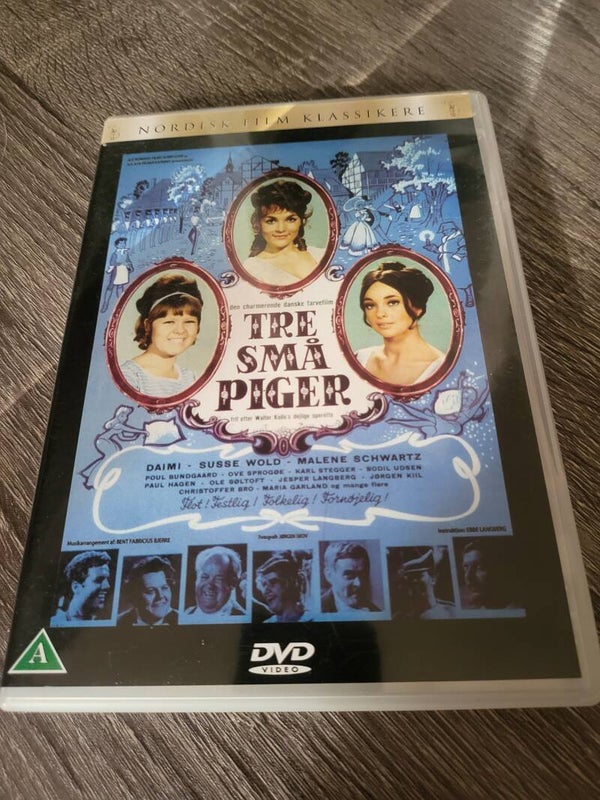 TRE SMÅ PIGER DVD