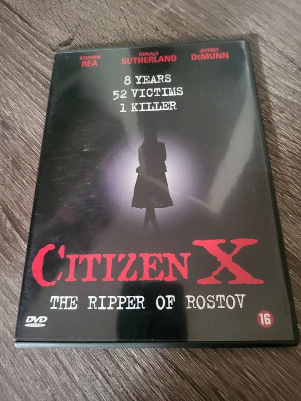 Citizen X DVD