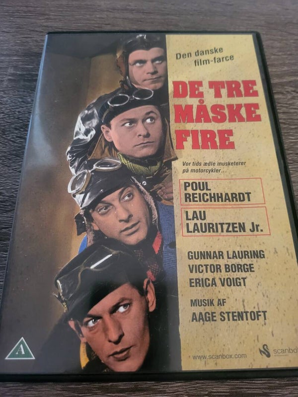 DE TRE MASKE FIRE DVD