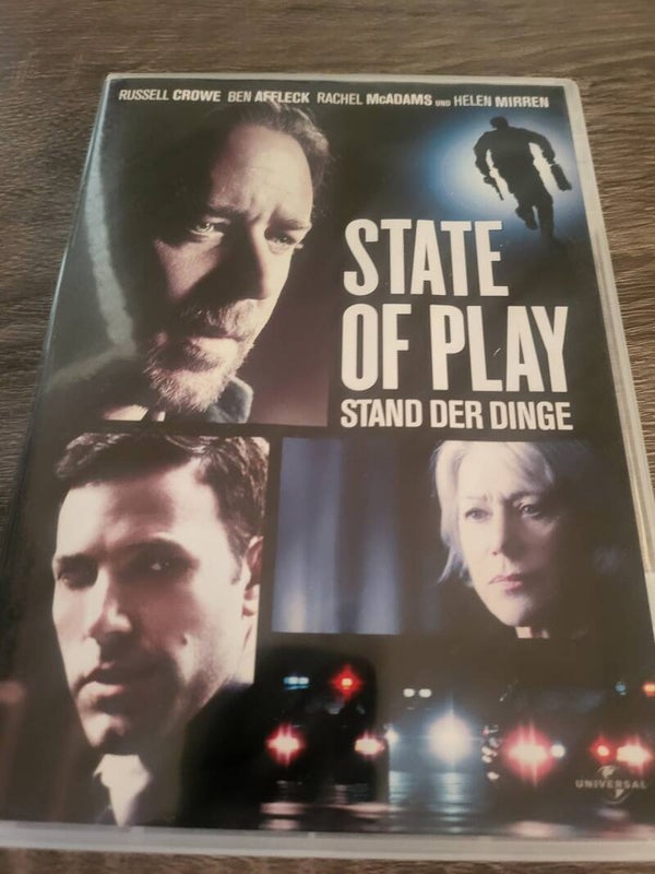 State of Play DVD