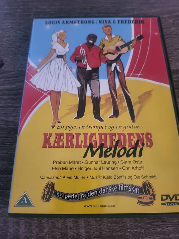 Kærlighedens melodi DVD