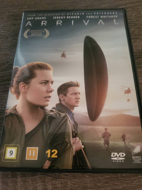 ARRIVAL DVD