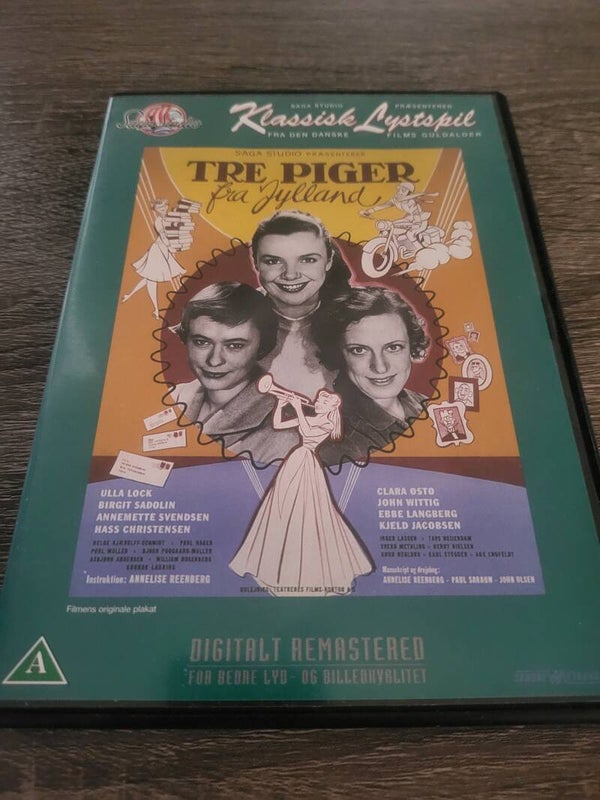 Tre piger fra Jylland DVD
