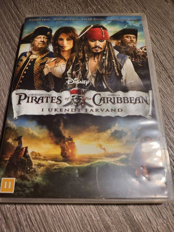 Pirates of the Caribbean: I ukendt farvand.  DVD