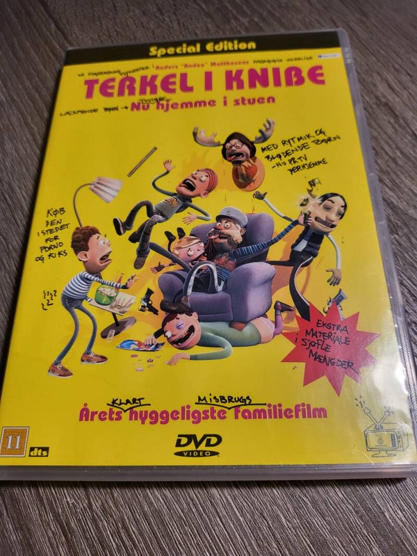 TERKEL I KNIBE DVD