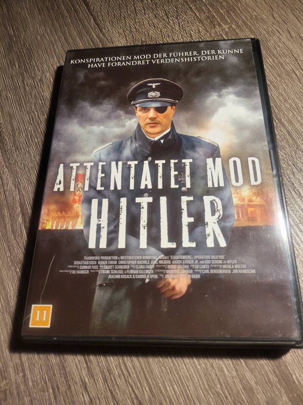 ATTENTATET MOD HITLER DVD