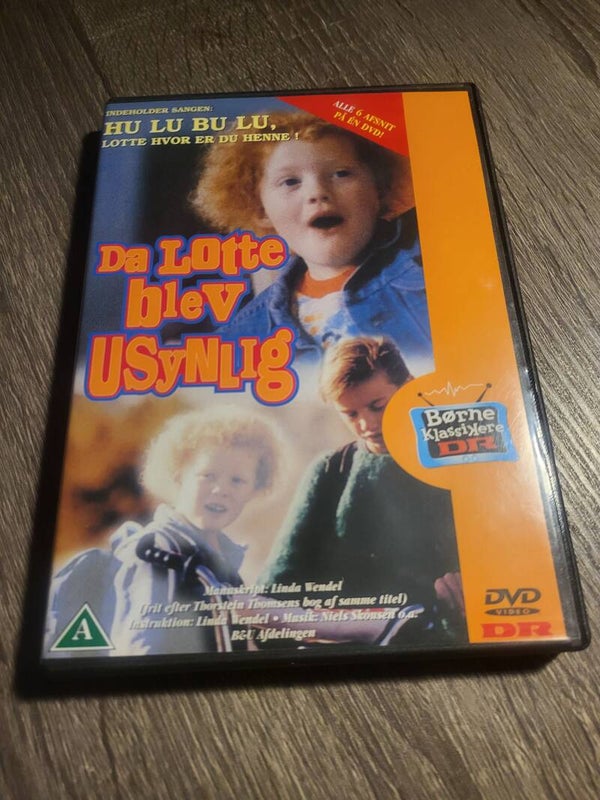 Da Lotte blev USYNLIG DVD