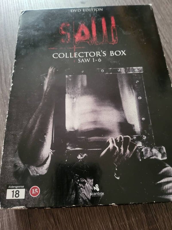 Saw 1 til 6 DVD