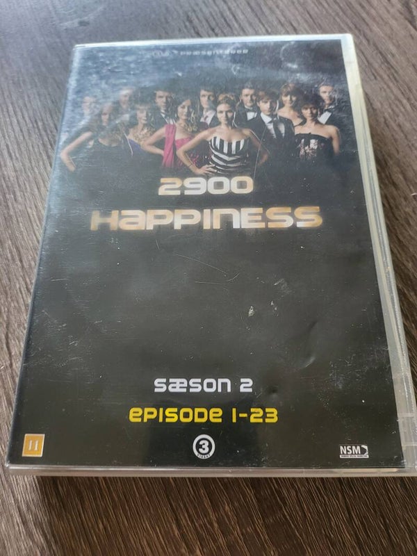 2900  HAPPINESS  sæson 2  EPISODE 1-23 DVD