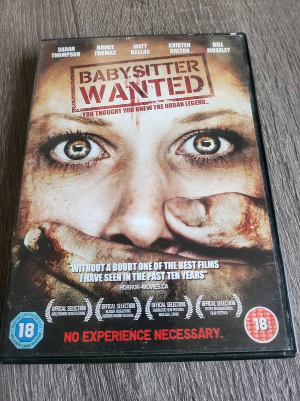 Babysitter Wanted DVD