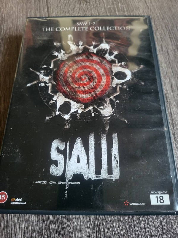 SAW 1-7  THE COMPLETE COLLECTION DVD