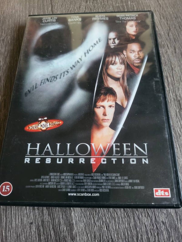 HALLOWEEN RESURRECTION DVD