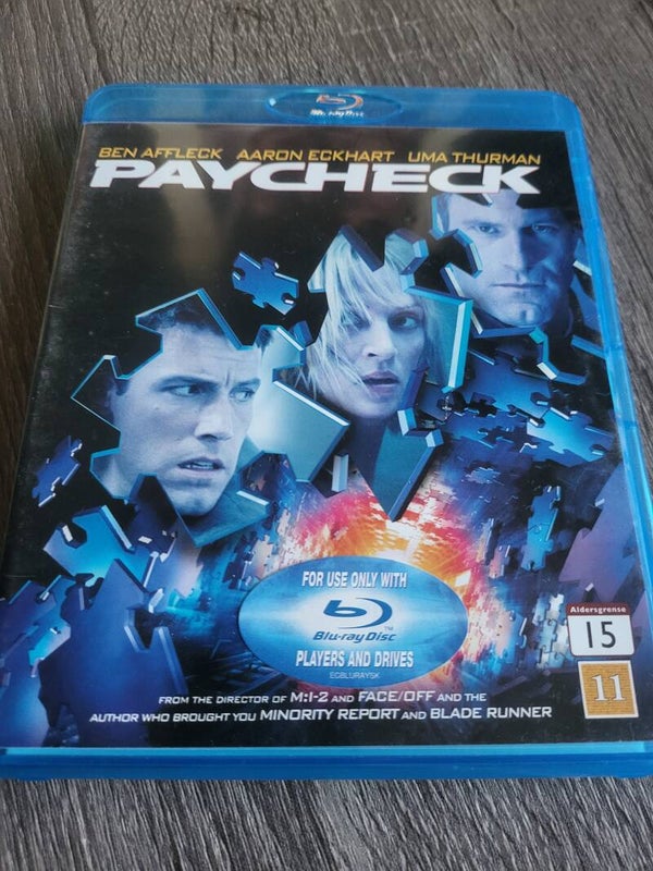 Paycheck DVD