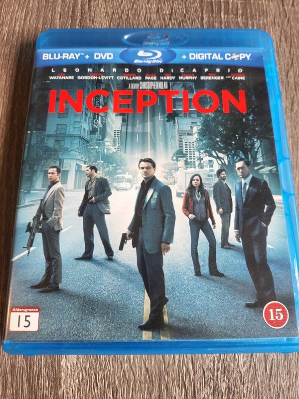 INCEPTION DVD