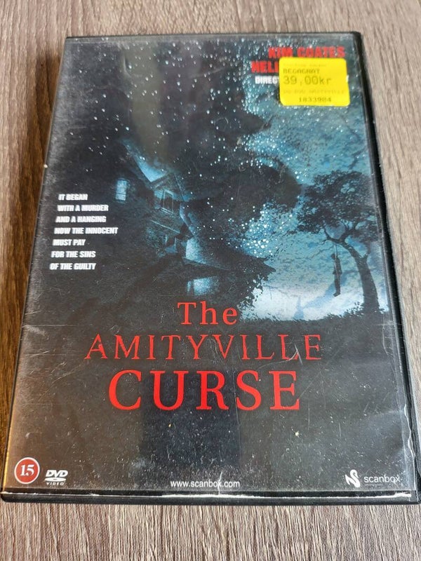 The AMITYVILLE CURSE DVD