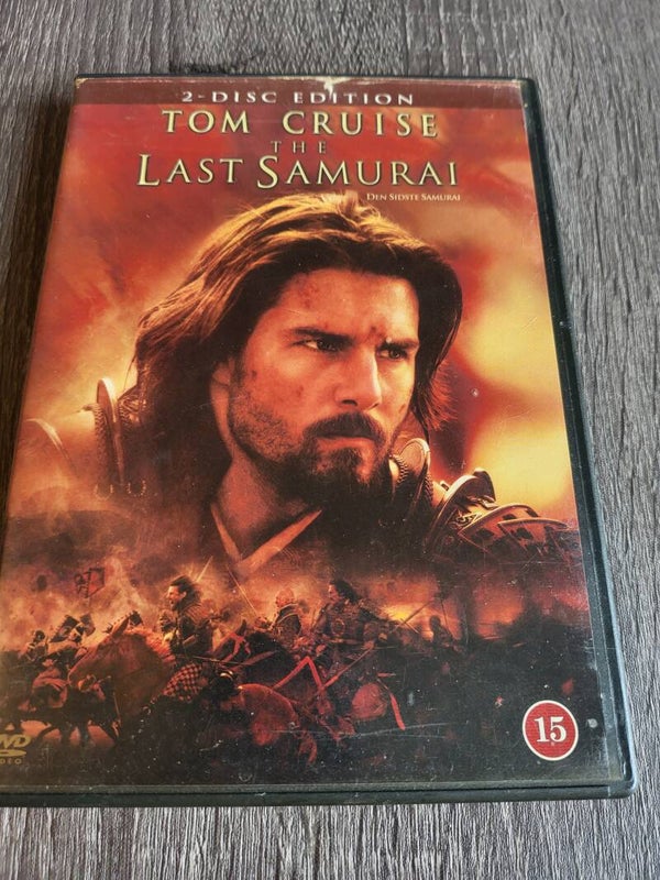 TOM CRUISE THE LAST SAMURAI DVD
