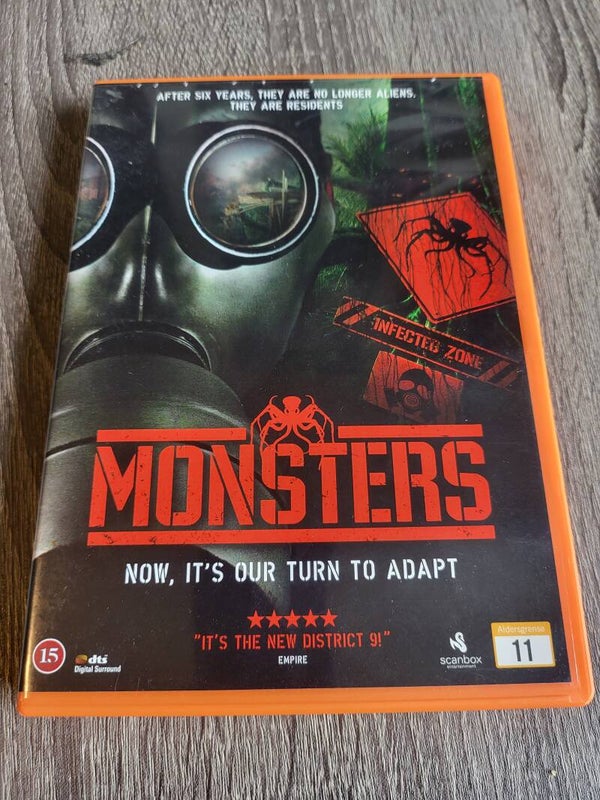 MONSTERS DVD