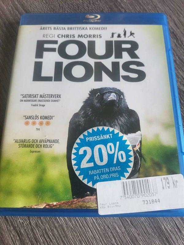 FOUR LIONS DVD