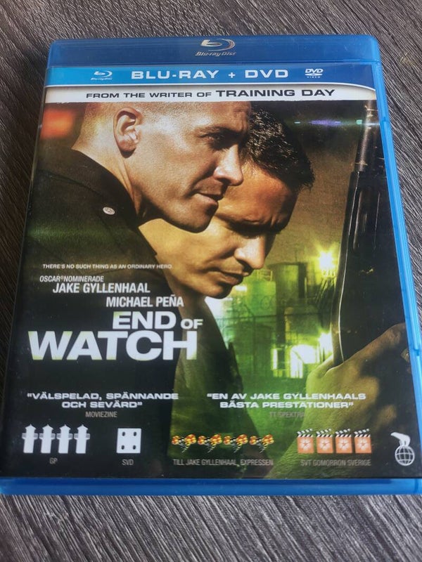 END OF WATCH DVD