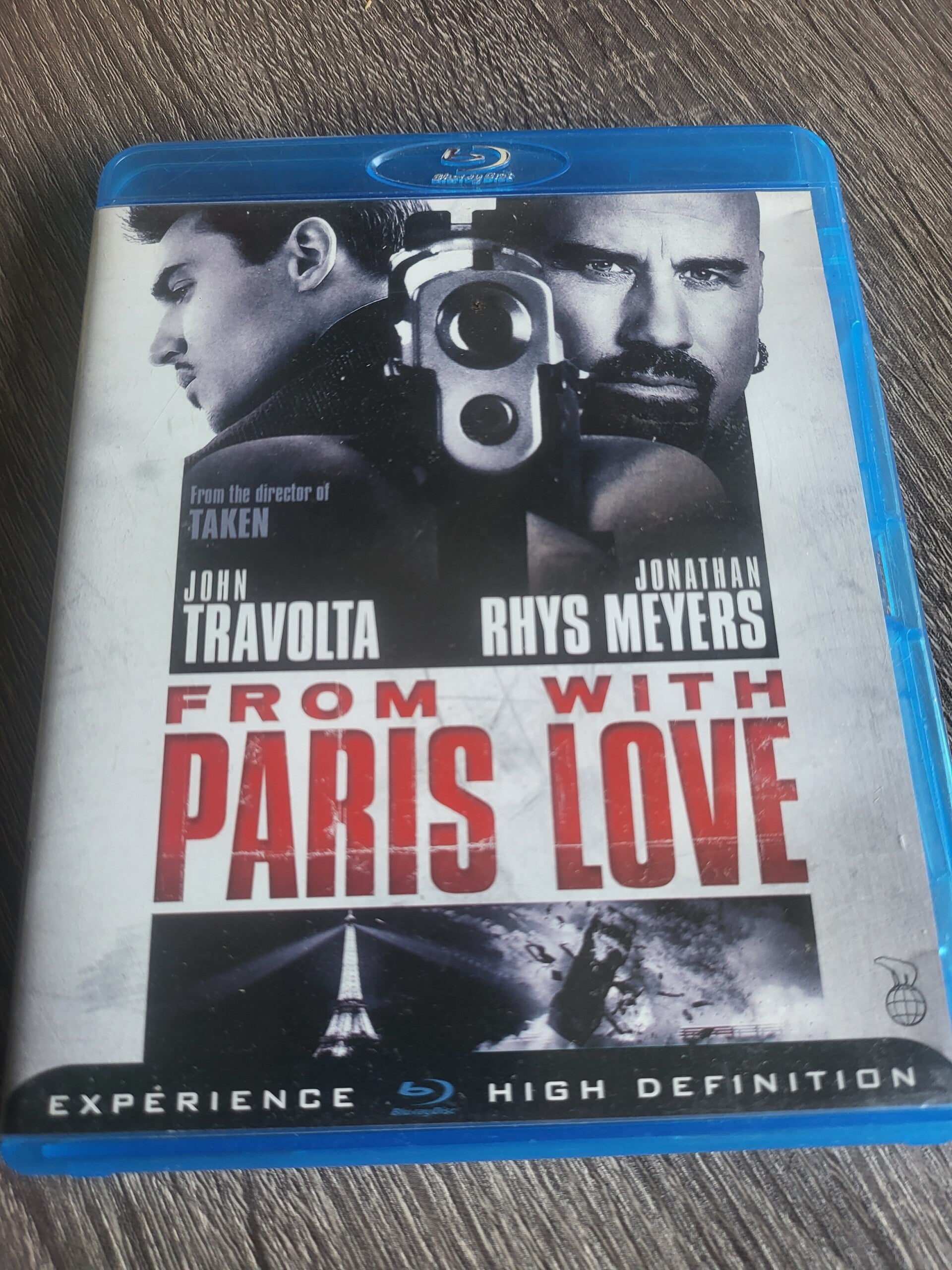 FROM WITH PARIS LOVE DVD