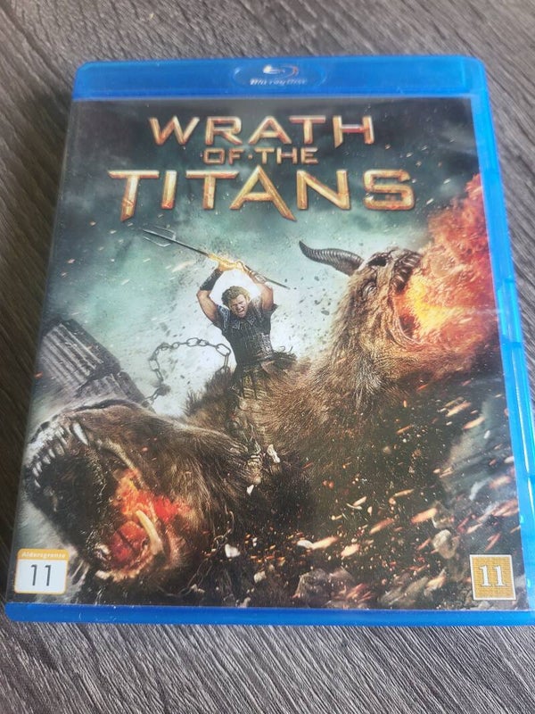 WRATH OF THE TITANS DVD