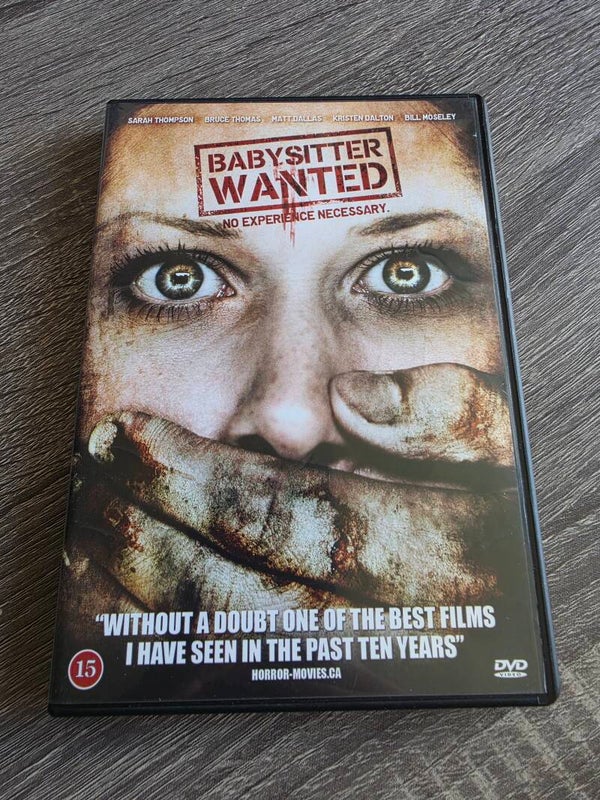 Babysitter Wanted DVD