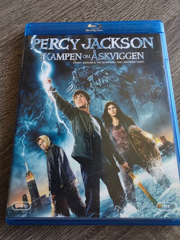 Percy Jackson & Lyntyven DVD