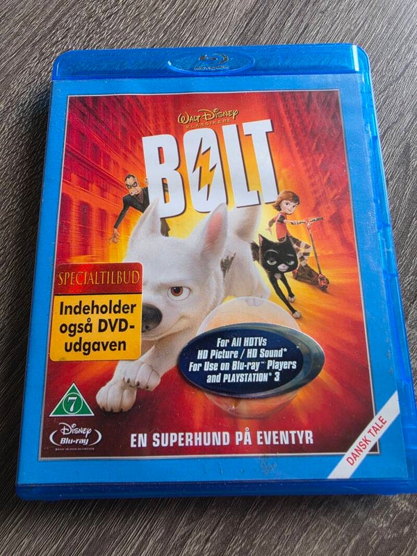Bolt DVD