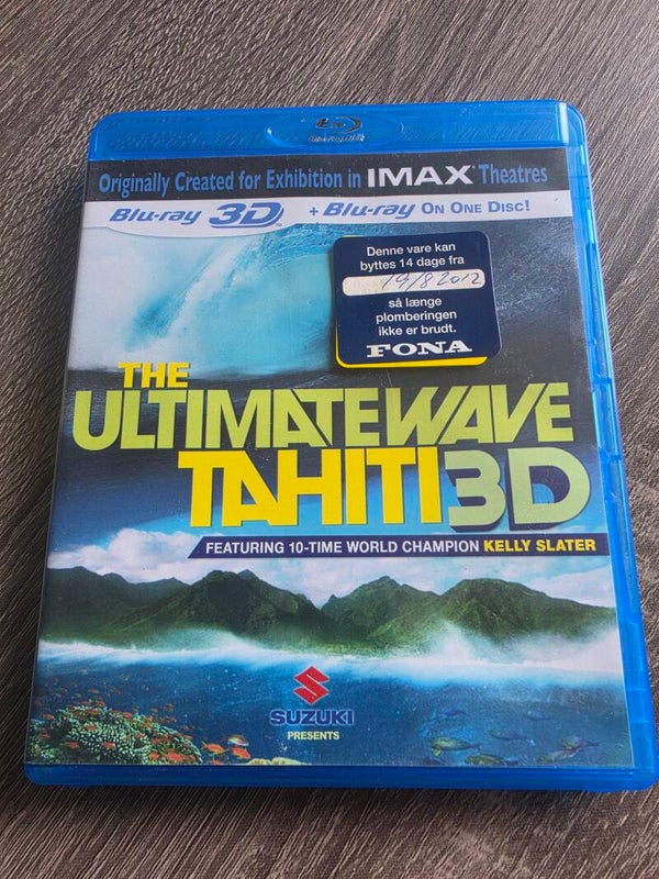 THE ULTIMATE WAVE TAHITIBD DVD